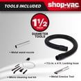 thumbnail image 6 of Shop-Vac 5 Gallon 2.0PHP Stainless Steel Ash Vac w/ Dolly, 6 of 16