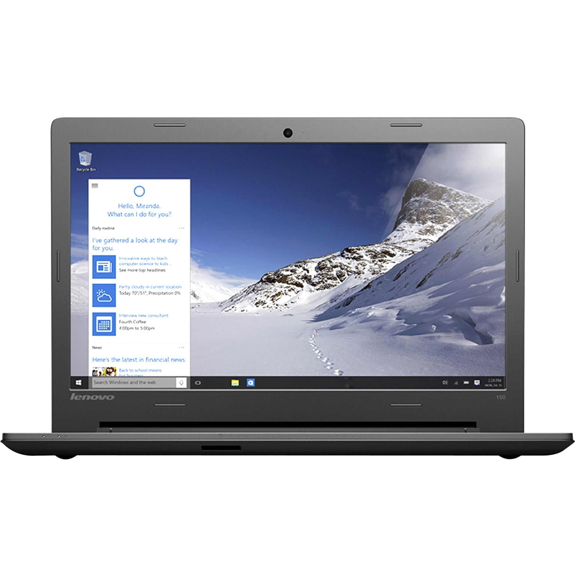 Lenovo Ideapad 15 6 Laptop Intel Core I3 I3 50u 9gb Ram 500gb Hd Dvd Writer Windows 10 Home Black 80qq0060us Walmart Com