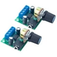 thumbnail image 2 of Mini amplificador de sonido LM386 DC3-12V para el de bricolaje de la computadora del coche para hogar Cola Tablero amplificador, 2 of 7