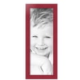 thumbnail image 2 of ArtToFrames 8" x 22" Red Picture Frame, 8x22 inch Red MDF Poster Frame (WOM-4119), 4 Pack, 2 of 8