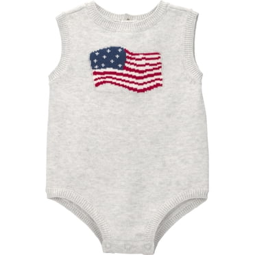 Carter's Child of Mine Patriotic Baby Bubble Bodysuit, Sizes 0/3-24 Months