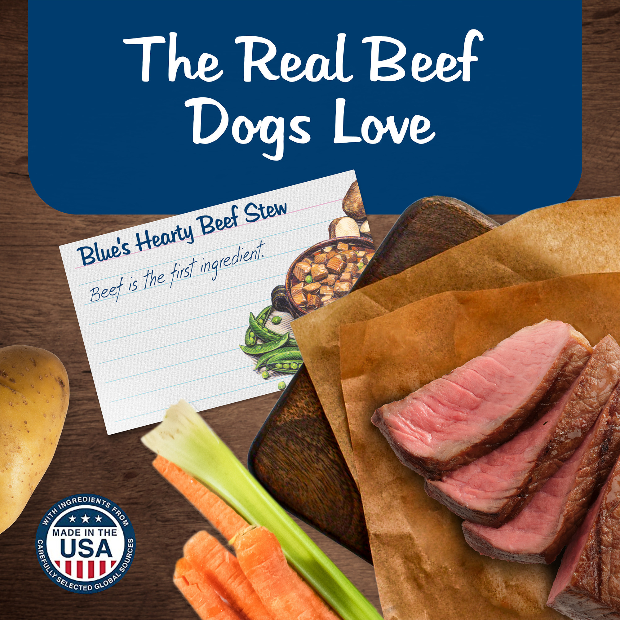 Blue Buffalo Blue's Stew Grain-Free Wet Dog Food, Beef, 12 Pack photo 4