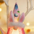 thumbnail image 5 of Easter Bunny Gnome Plush Elf Decorations - Handmade Swedish Rabbit Tomte - Spring Easter Gift, Home Table Ornament, Easter Day Home, 5 of 7