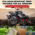 thumbnail image 5 of 12V Kids Ride On ATV Car, MUKIDY  2 Wheeler Motorcycle Electric Vehicle ATV with LED, Music,Ride on Car Toy for Boys and Girls -Black, 5 of 13