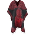 thumbnail image 1 of ShirtBANC Mexican Serape Poncho Cowl Cape Aztec MULTIPLE STYLES Made in Mexico, 1 of 2