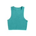 thumbnail image 4 of JIAYUE Women's Yoga Vest Sleeveless Sports Loose Solid Color Crew Neck Breathable Sexy Running Fitness Crop Quick Drying Female Tank Top, 4 of 5