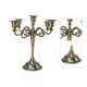 thumbnail image 1 of Candelabro De 5 Brazos, Centro De Mesa Decorativo Retro De Hierro Con Brazos Dorados, Para Mesa De Comedor De Boda En La Iglesia Del Hogar, 1 of 7