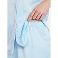 thumbnail image 5 of Joyspun Women’s Bridal Satin Short Sleeve Top and Shorts Pajama Set, Sizes XS-3X, 5 of 8