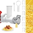 thumbnail image 1 of Accessoire pour Machine à Pâtes pour Batteur sur Socle Kitchenaid avec 6 Formes Différentes de Sortie de Pâtes, Durable pour Accessoires et Fixations Kitchenaid, Vaisselle, 1 of 9