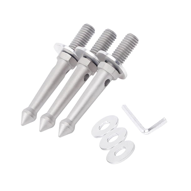 Tornillos de Fijación Hugo 3 Piezas para Trípode de Cámara con Adaptador de Montaje de 8 cm