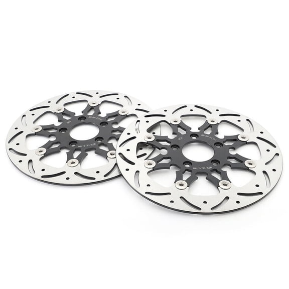 2Pcs 11.5" Front Brake Rotors for Harley Road King Road Electra Glide Ultra Classic 00-07