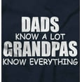 thumbnail image 2 of Dad Knows A lot Grandpa Everything Hoodie Hooded Sweatshirt Men Brisco Brands X, 2 of 6