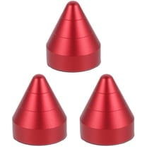 icolorfuled 3pcs Bump Protector Car Front Rear Bumper Spike Anti Collision Bumper Protector