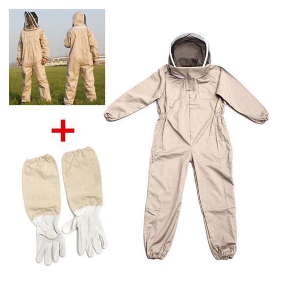 Bee Outfit Bee Gloves Bee Suit Protective Suits Beekeeper Suit Bee Keeper Gear Coveralls Bee Outfit ,Comfortable and Sturdy