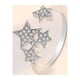 thumbnail image 3 of XWSHYW Anillos Nuevo Moda J-Oker Estrella de Cinco Puntas Pequeña Estrella Taladro, 3 of 6