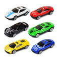 thumbnail image 1 of Pull Back Car Diecast 1 64 Scale Battery-Free Alloy Vehicle Model Toy Interaction Toys Slide Drive Mini Simulation Vehicle Toy Model Christmas Gift, 1 of 10