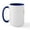White/Navy Inside, variant on CafePress - Ace Spades Flush - 15 oz Ceramic Large White Novelty Mug