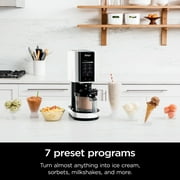 Ninja® CREAMi®, Ice Cream Maker and Frozen Treat Maker with 7 One-Touch Programs, NC300WMWH