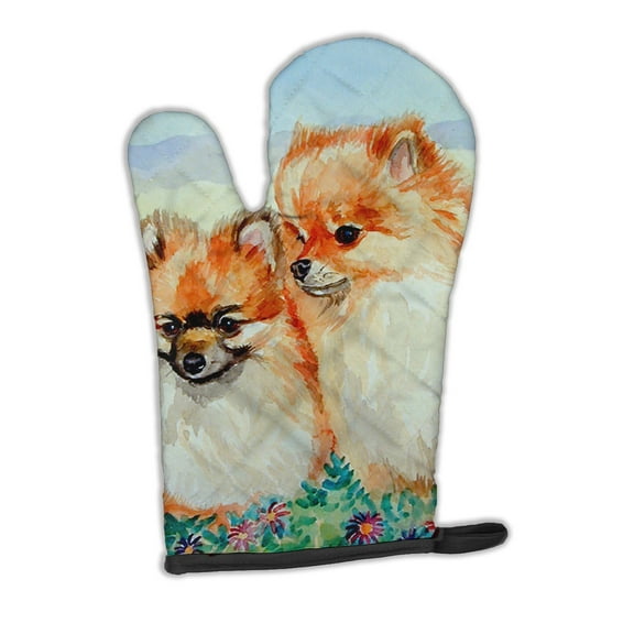 Pomeranian Oven Mitt