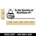 thumbnail image 2 of To the Parents or Guardians of Work Teacher Student School Self-Inking Rubber Stamp Ink Stamper - Blue Ink - Large 2-3/4 Inch, 2 of 7