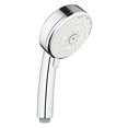 thumbnail image 1 of Grohe 27575002 Tempesta Cosmopolitan 2.5 GPM 4-Spray Hand Shower, Starlight Chrome, 1 of 6