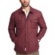 thumbnail image 1 of Chaqueta cortavientos acolchada resistente a la intemperie para hombre, rojo, grande, 1 of 1