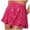 Hot Pink, variant on Sequin Shorts for Women Sparkle Mini Shorts Y2K Glitter Skorts (Rose Gold M)