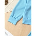 thumbnail image 6 of Liacowi Toddler Girls 2 Piece Outfit Butterfly Print Long Sleeve Hoodie Sweatshirt and Pants Set Baby Cute Fall Clothes, 6 of 7