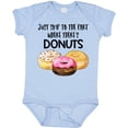 thumbnail image 3 of Inktastic Just Skip to the Part Where There's Donuts Boys or Girls Baby Bodysuit, 3 of 5