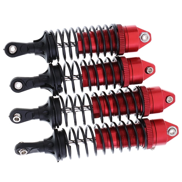 Amortiguador de 4pcs Front Shock Amortiguador para per per per Ssh 4x4 Piezas de Actualización rojo CUTICAT Amortiguador de choque RC Car