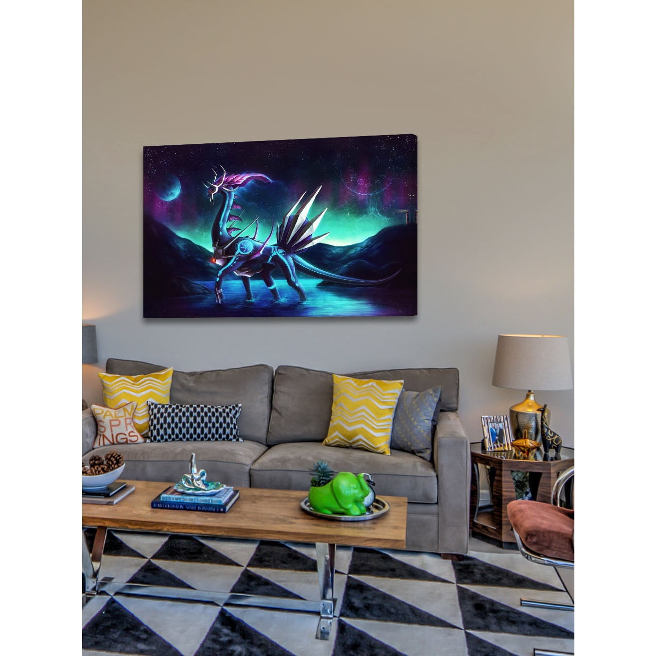 Marmont Hill "Dialga" Painting Print on Canvas