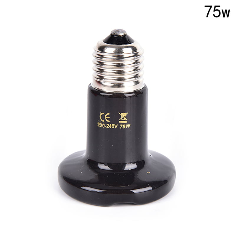 thickened infrared ceramic emitter heat light bulb lamp for reptile pet TOs 