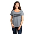 thumbnail image 2 of Thread Tank Nevertheless She Persisted Women's Relaxed Slouchy Dolman T-Shirt Tee Heather Grey Small, 2 of 4