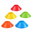 thumbnail image 1 of Señal de entrenamiento de fútbol, ​​plato, plato, cono, marcador de obstáculos, conos de fútbol, ​​conos de entrenamiento de fútbol (5 piezas, amarillo+rojo+verde+azul+naranja), 1 of 5