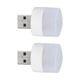 thumbnail image 2 of Injueey Lámpara de enchufe USB 5V Banco de energía Computadora LED Protección ocular Lámparas de libro Luz nocturna ABS PP Luz de lectura Electrónica Blanco cálido, 2 of 6