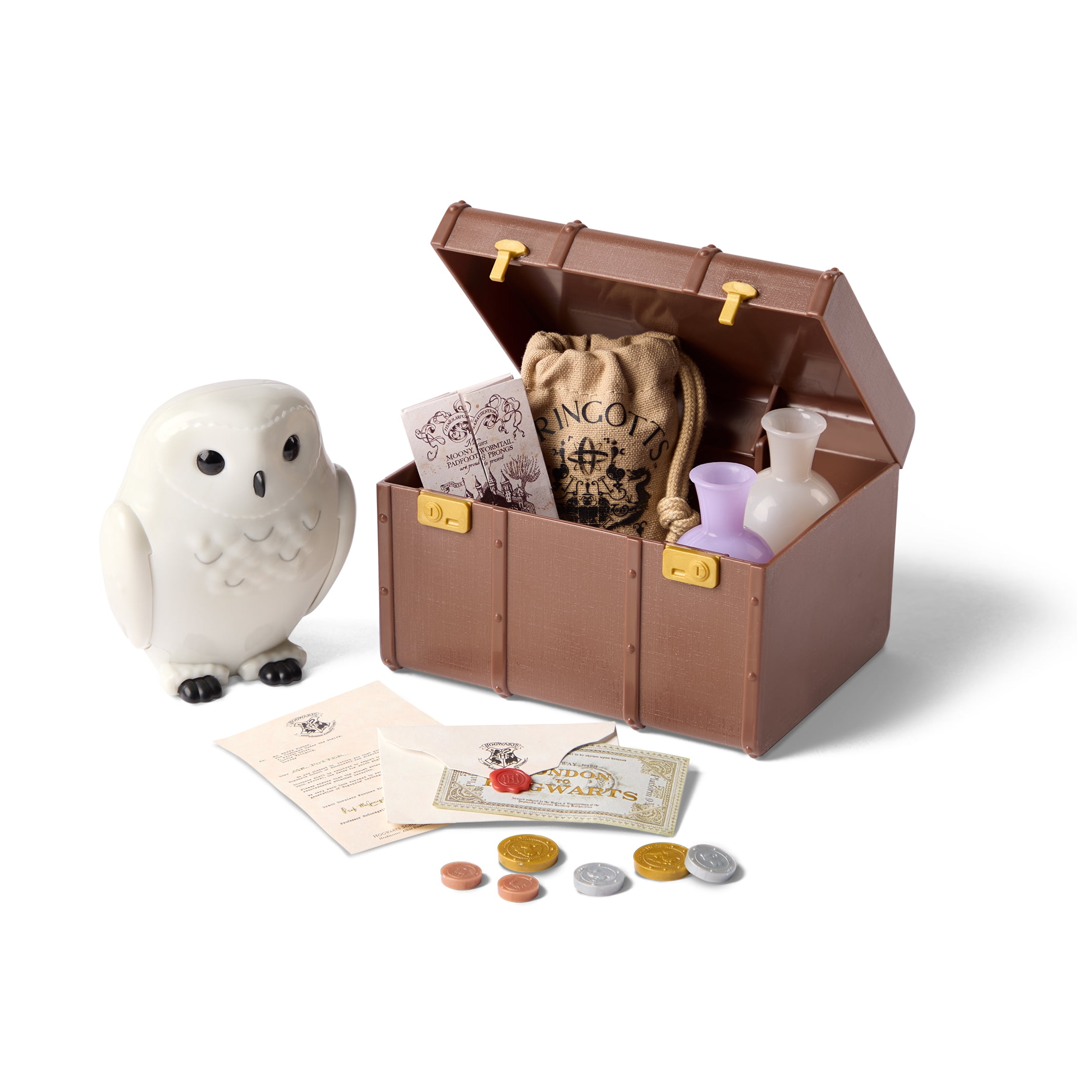 Harry Potter ™ Hogwarts Express ™ Wizard Accessories with Owl for 18-inch Dolls Toys Kids 5 Years +