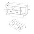 thumbnail image 3 of Monarch Specialties Tv Stand, 48 Inch, Console, Drawers, Bedroom, Black And Grey Laminate, 3 of 5