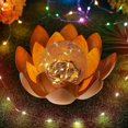 thumbnail image 4 of Luces solares CHAO en forma de loto para jardín y exteriores impermeables IP45 1 pieza, 4 of 5