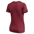 thumbnail image 3 of Women's Red Miami Heat We Are Iconic Collection V-Neck T-Shirt, 3 of 3