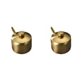 thumbnail image 1 of Wosthever Tazón de azúcar, tarro de especias para café, contenedor de sal y pimienta, recipiente de almacenamiento de condimentos de vinagrera Oro Tipo 2 S 2piezas, 1 of 6