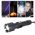 thumbnail image 4 of Flashlight, High Brightness Zoom Flashlight Aluminum Alloy 5 Gear  for Emergency, 4 of 8