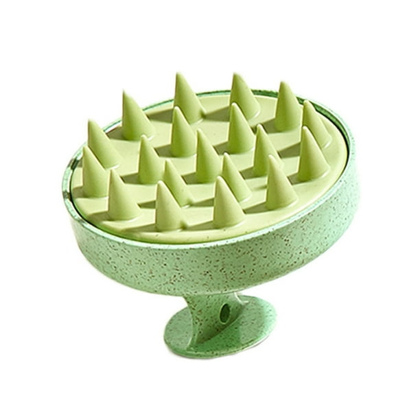 Cepillo masajeador para champú, cepillo para masaje del cuero cabelludo, peine para champú, peine masajeador para cabello liso, cepillo para champú