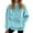 Light Blue, variant on Drie Cat Pocket Hoodie Cat Pouch Hoodie For Women Kangaroo Pocket Dog Pouch Sweatshirts Pet Carrier Animal Holder Long Sleeve Pullover Tops Light Blue,2XL