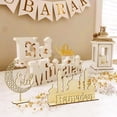 thumbnail image 2 of Decoración de madera EID Mubarak, adornos de Ramadán Mubarak, colgante musulmán islámico, suministros de fiesta Eid Al Adha, regalos de Ramadán Kareem Tan Jianjun unisex, 2 of 2