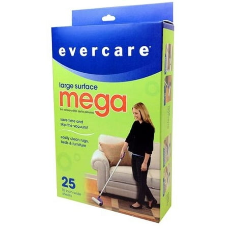 Evercare Large Surface Mega Stick, 25 Sheets