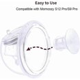 thumbnail image 4 of Flange Inserts 13/15/17/19/21mm 10PC,Compatible with Momcozy S12 Pro/S9 Pro/S12/S9 Wearable Breastpump Cup, 4 of 4