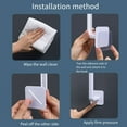 thumbnail image 3 of Maytalsory Utilize Vertical Space Easy To Install Wall-Mounted Rack - Multipurpose with Tape 1Set, 3 of 6