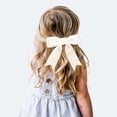 thumbnail image 3 of 2PCS Velvet Hair Bows Girls Hair Clips Ponytail Holder Accessories for Women Girls, 3 of 6