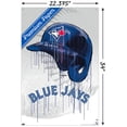 thumbnail image 3 of MLB Toronto Blue Jays - Drip Helmet 22 Wall Poster with Pushpins, 22.375" x 34", 3 of 5