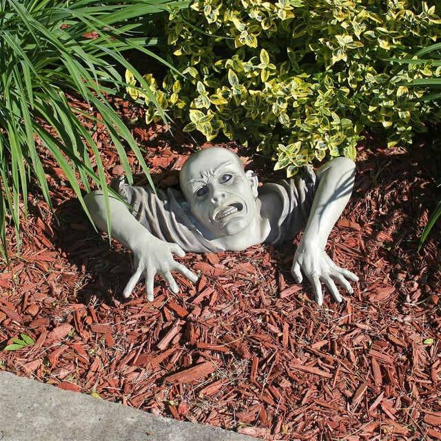Design Toscano KY47167 The Zombie of Montclaire Moors Statue, Medium, Full Color